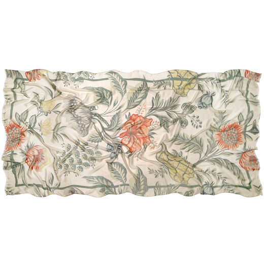 Anna Garthwaite floral modal scarf