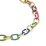 Rainbow chain necklace