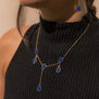 Lapis lazuli necklace by Turquoise Mountain