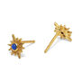 Lapis lazuli star earrings by Ottoman Hands