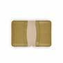 Olive leather wallet