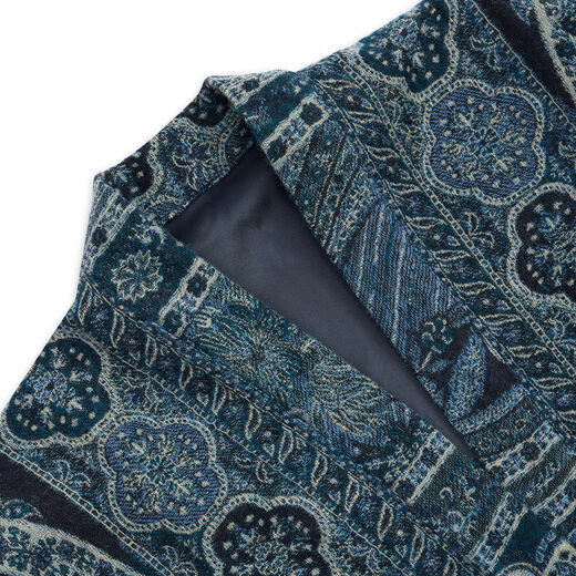 Foliage wool jacket