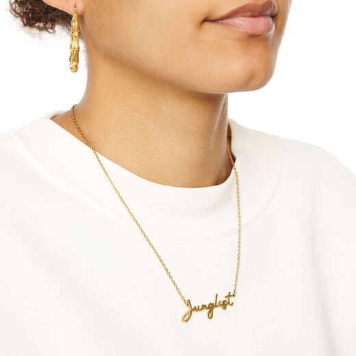 Junglist chain necklace by Hoops & Chains