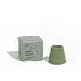Olive green candleholder