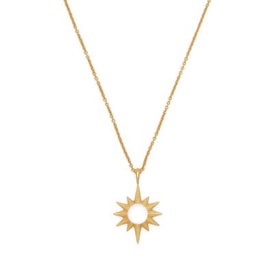Star pendant necklace by Ottoman Hands