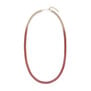 Ruby nectarine mesh necklace by Sarah Cavender