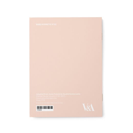 Marie Antoinette Style A6 notebook