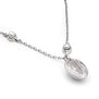 Pearls and zirconia pendant necklace by SWEETLIMEJUICE