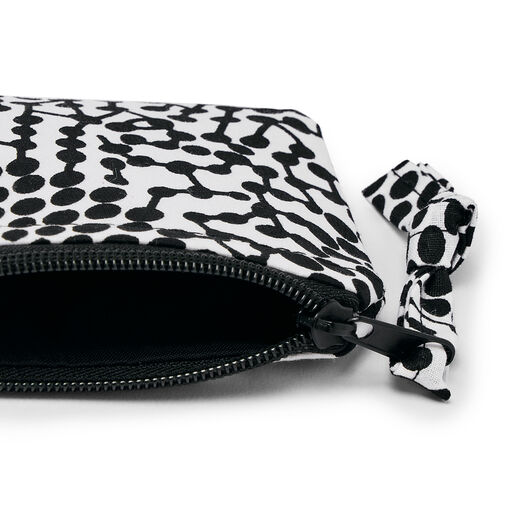 Ayo wax print cotton mini pouch