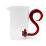 Squirrel glass pitcher by Ichendorf Milano