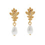 Oak leaf earrings by Fable England