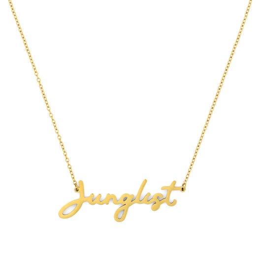 Junglist chain necklace by Hoops & Chains