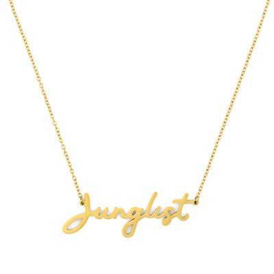 Junglist chain necklace by Hoops & Chains