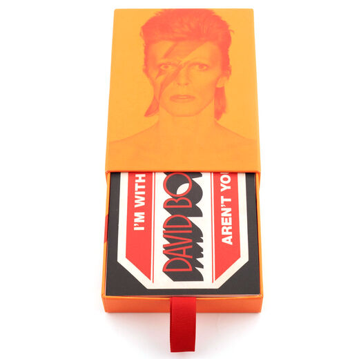 David Bowie is leaving hundreds of clues postcard collection