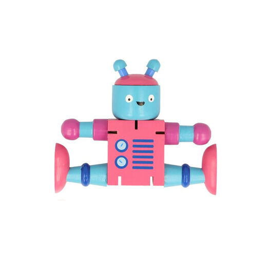 Wooden flexi robot - assorted
