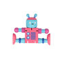 Wooden flexi robot - assorted