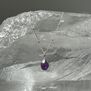 Amethyst pendant necklace by Mirabelle