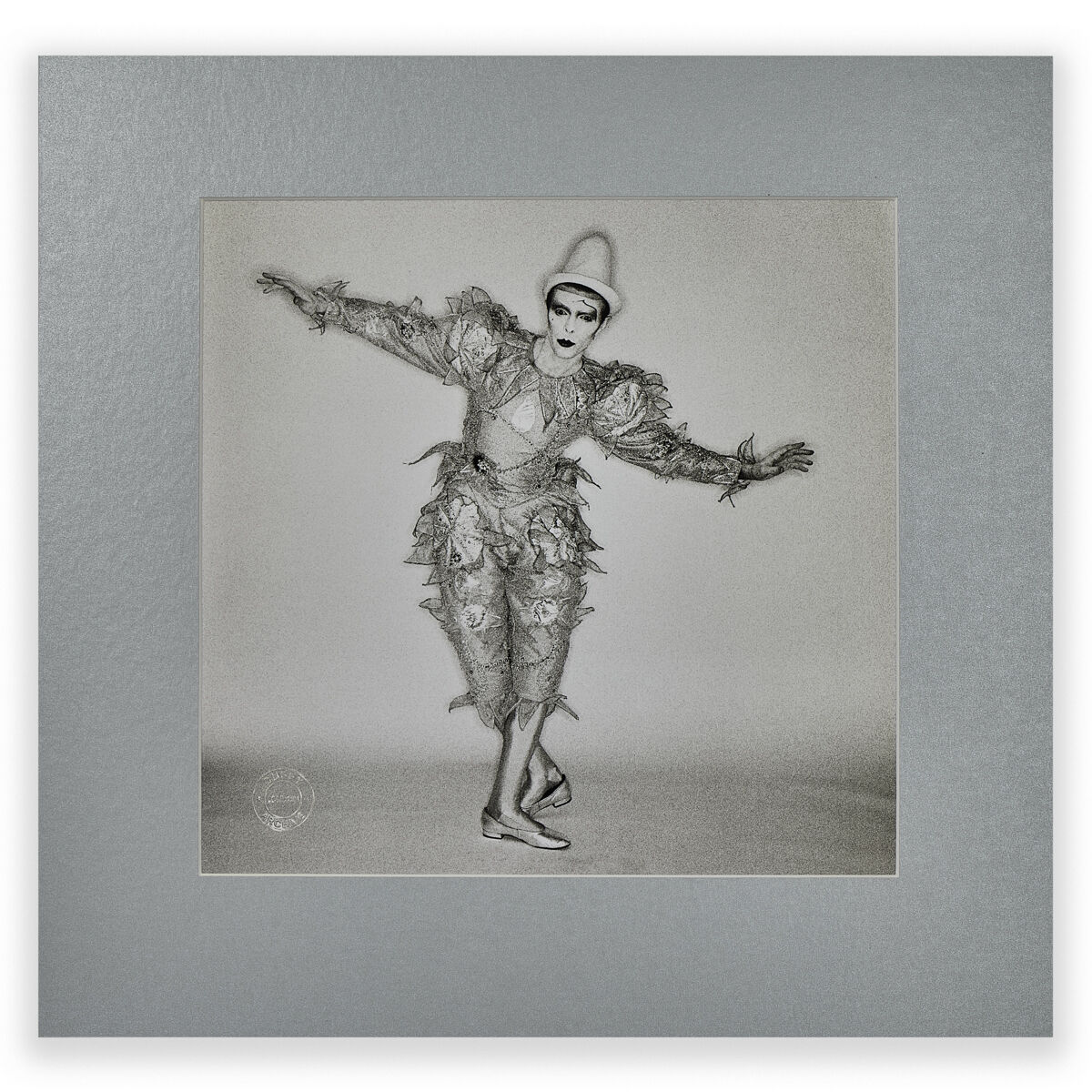 David Bowie Monochrome Scary Monsters Pierrot exclusive titanium