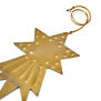 Shooting stars decoration - set of  2