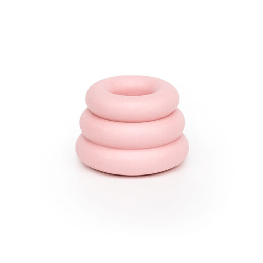 Triple O Pink candleholder