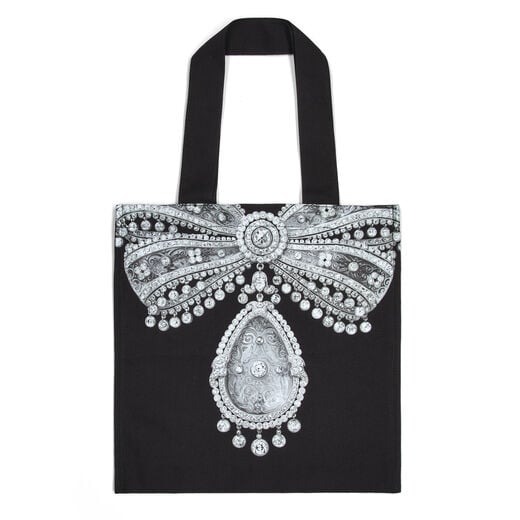 CARTIER Stomacher brooch tote bag
