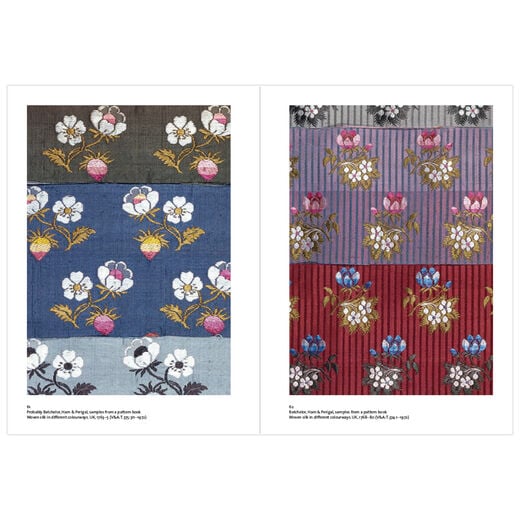 V&A pattern Spitalfields silks new edition