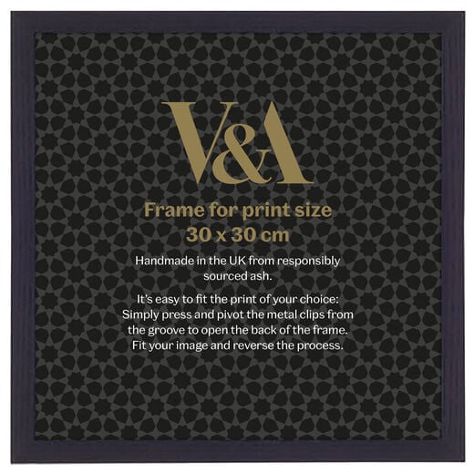 V&A Black box picture frame - 30 x 30cm