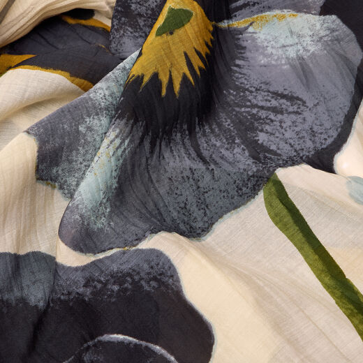 Pansy scarf