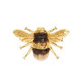 Honey bee brooch by Fable England