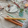 Terracotta dinner candle