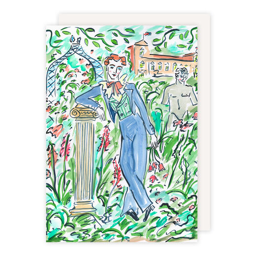 Bright Young Things greeting card by Luke Edward Hall