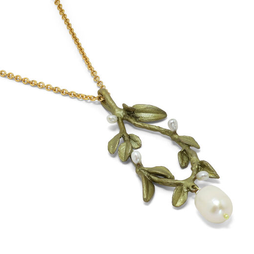 Victorian vine pendant necklace by Michael Michaud