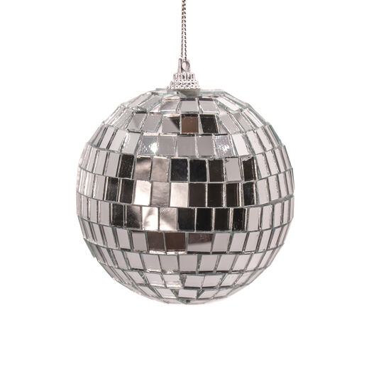 Disco ball glass decoration