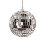 Disco ball glass decoration