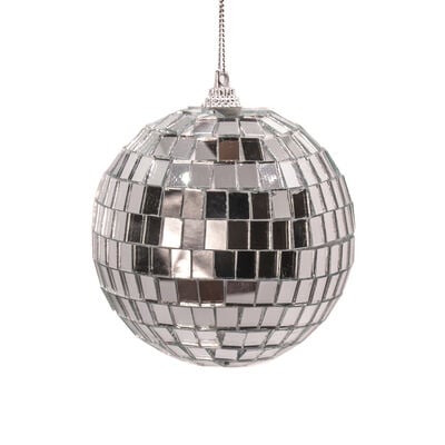 Disco ball glass decoration