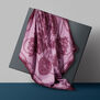 Victorian Jewels pink silk scarf by Jessie Bayliss