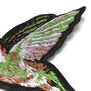 Hummingbird embroidered patch