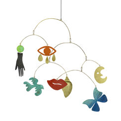Surrealist large mobile by Sibilia