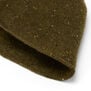 Green organic cashmere cloche hat