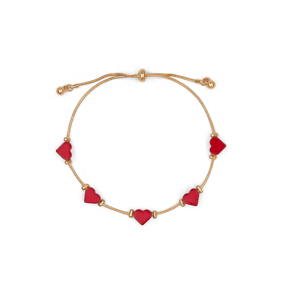 Red hearts bracelet