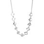 Silver teardrop necklace by Mounir
