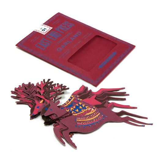 Reindeer garland