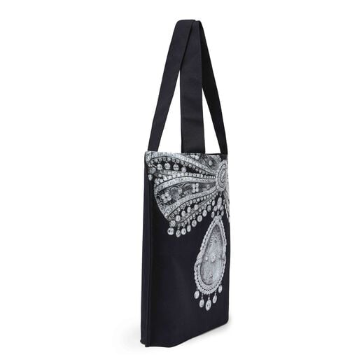 CARTIER Stomacher brooch tote bag