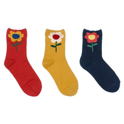 Bright flower socks - assorted