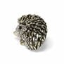 Twinkling hedgehog brooch