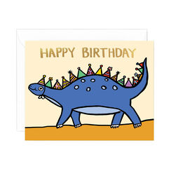 Dinosaur birthday card