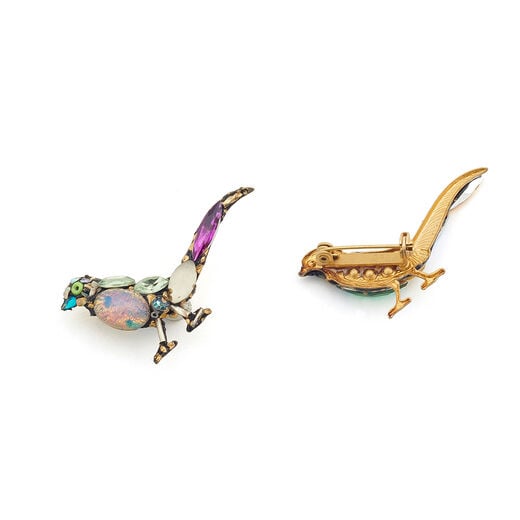 Bird brooch by Annie Sherburne - assorted