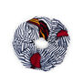 Ewa wax print cotton scrunchie