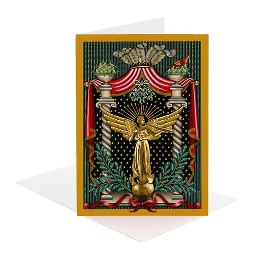 The V&A Angel Christmas cards by Cressida Bell (pack of 8)