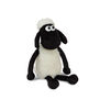 Shaun the Sheep plush soft toy with soft, fluffy fabric and stitched details.